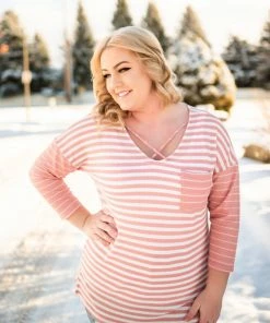 No Ship Drop Ship My Type Of Stripe Top