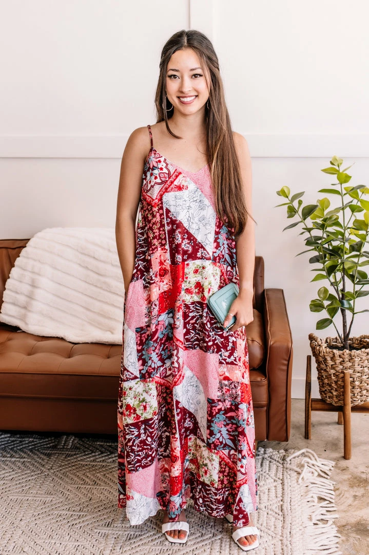 No Ship Drop Ship In A Fix Patchwork Maxi Dress 4 No Ship Drop Ship In A Fix Patchwork Maxi Dress