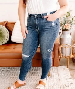 No Ship Drop Ship Into The Fray Hem Judy Blue Jeans Apparel