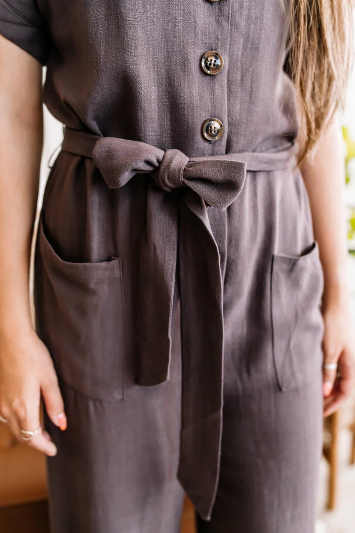 No Ship Drop Ship Make It Happen Jumpsuit In Mahogany 5 No Ship Drop Ship Make It Happen Jumpsuit In Mahogany