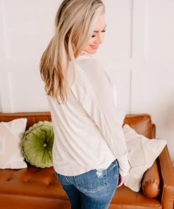 No Ship Drop Ship Snap To It Top In Vintage Seashell (GHG-S)