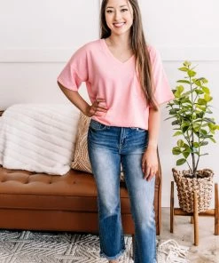 No Ship Drop Ship Out With The Old, In With The Blue Cropped Flare Jeans By Risen Apparel