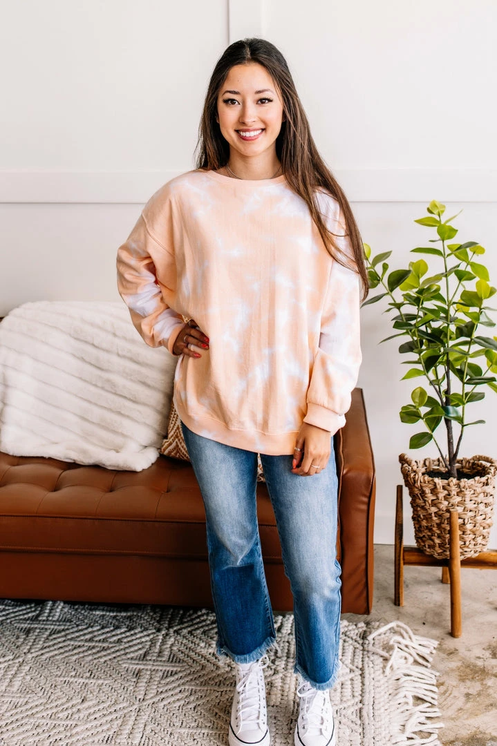 No Ship Drop Ship We've Got Sunshine Pullover In Peach Apparel 3 No Ship Drop Ship We've Got Sunshine Pullover In Peach Apparel