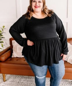 No Ship Drop Ship Apparel Instant Classic Long Sleeve Knit Top