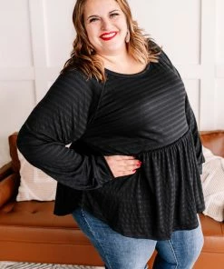 No Ship Drop Ship Apparel Instant Classic Long Sleeve Knit Top