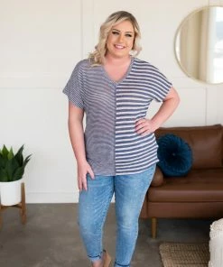 No Ship Drop Ship Feeling Right At Home In Washed Navy Apparel