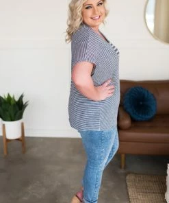 No Ship Drop Ship Feeling Right At Home In Washed Navy Apparel