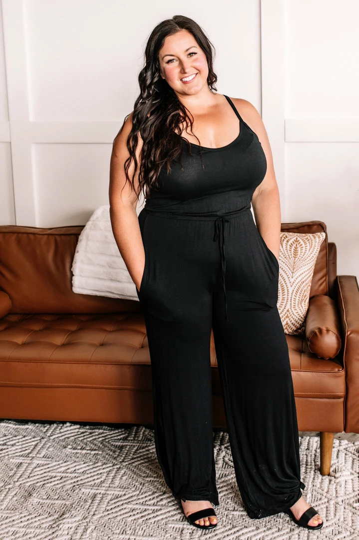 No Ship Drop Ship Apparel Ladies Night Out Jumpsuit In Black 2 No Ship Drop Ship Apparel Ladies Night Out Jumpsuit In Black