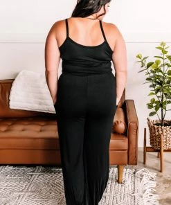 No Ship Drop Ship Apparel Ladies Night Out Jumpsuit In Black 10 No Ship Drop Ship Apparel Ladies Night Out Jumpsuit In Black