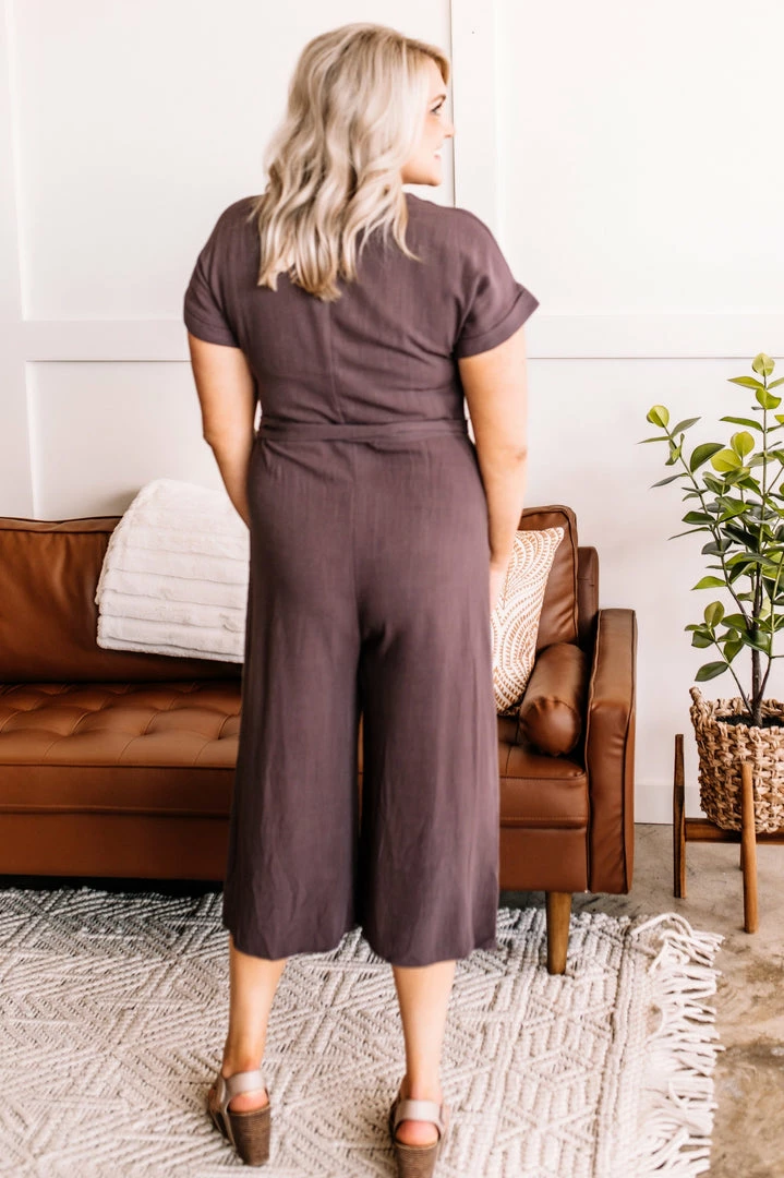 No Ship Drop Ship Make It Happen Jumpsuit In Mahogany 7 No Ship Drop Ship Make It Happen Jumpsuit In Mahogany