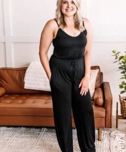 No Ship Drop Ship Apparel Ladies Night Out Jumpsuit In Black 9 No Ship Drop Ship Apparel Ladies Night Out Jumpsuit In Black