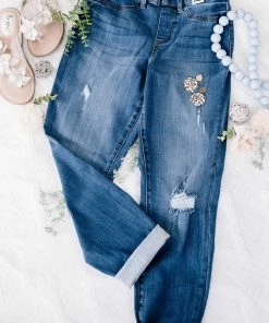 No Ship Drop Ship GHG- Shop Singles Let's Hear It For The Boyfriend Judy Blue Jegging (GHG-7)