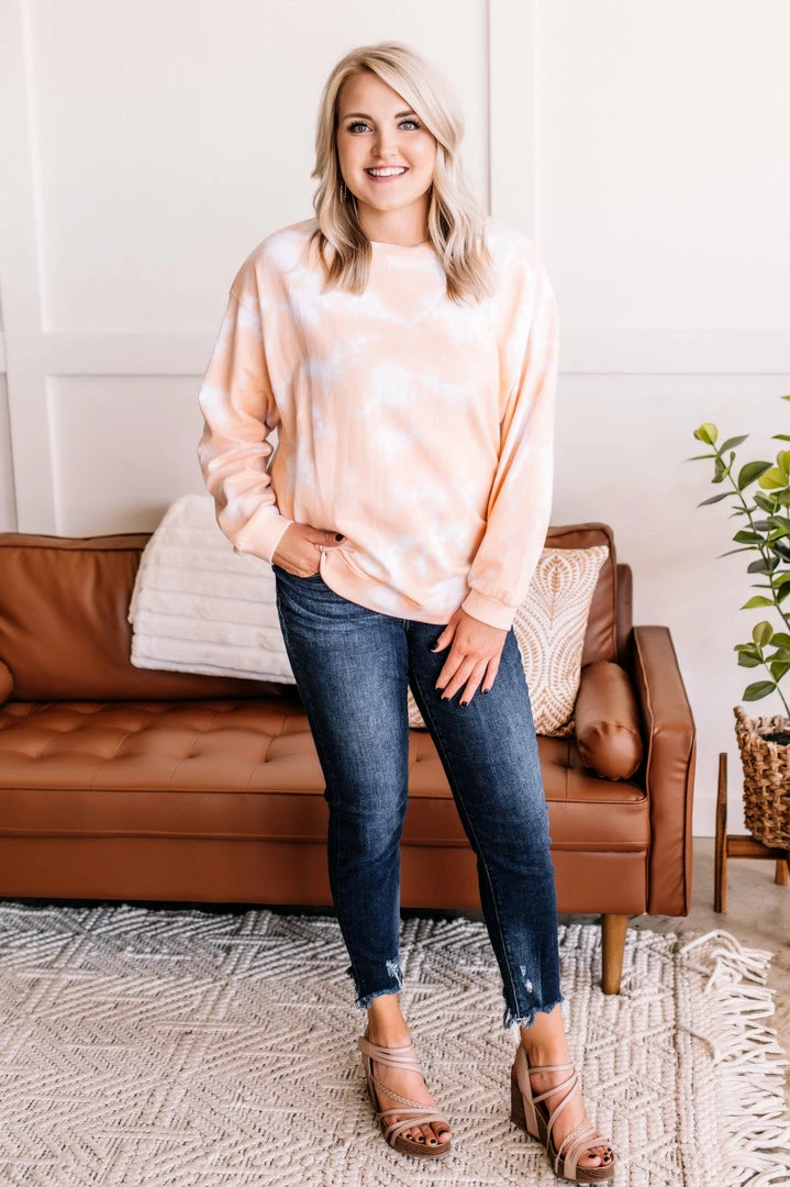 No Ship Drop Ship We've Got Sunshine Pullover In Peach Apparel 5 No Ship Drop Ship We've Got Sunshine Pullover In Peach Apparel