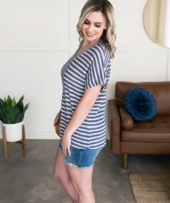 No Ship Drop Ship Feeling Right At Home In Washed Navy Apparel