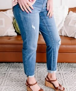 No Ship Drop Ship Apparel Let's Hear It For The Boyfriend Judy Blue Jegging