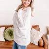 No Ship Drop Ship Aren't You Special Lace Trimmed Sweater Apparel
