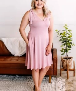 No Ship Drop Ship Endings And Beginnings Wrap A Line Dress In Dusty Pink M 11 No Ship Drop Ship Endings And Beginnings Wrap A Line Dress In Dusty Pink M