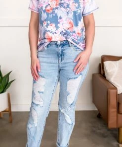 No Ship Drop Ship Blue Jean, Baby Queen Boyfriend Judy Blue's Apparel