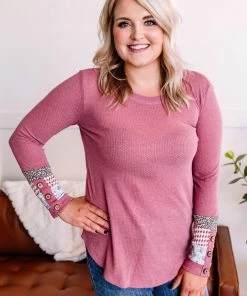 No Ship Drop Ship Building Blocks Waffle Knit Top In Marsala 13 No Ship Drop Ship Building Blocks Waffle Knit Top In Marsala