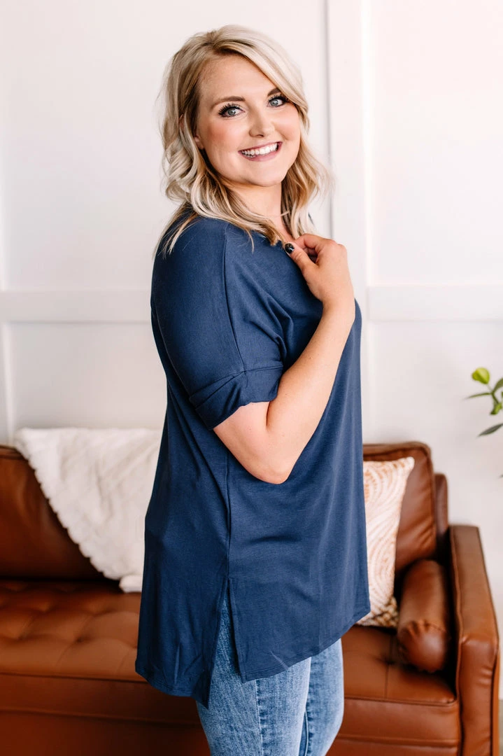 No Ship Drop Ship In My Comfort Zone Oversized Top In Navy 2 No Ship Drop Ship In My Comfort Zone Oversized Top In Navy