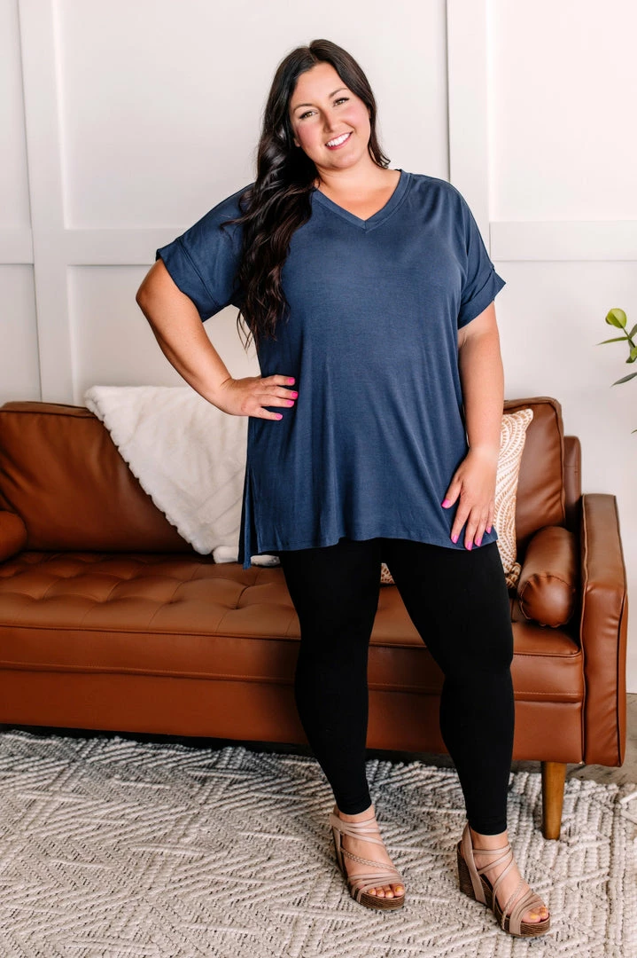 No Ship Drop Ship In My Comfort Zone Oversized Top In Navy 4 No Ship Drop Ship In My Comfort Zone Oversized Top In Navy