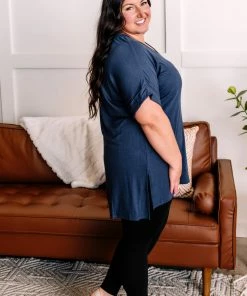 No Ship Drop Ship In My Comfort Zone Oversized Top In Navy 12 No Ship Drop Ship In My Comfort Zone Oversized Top In Navy