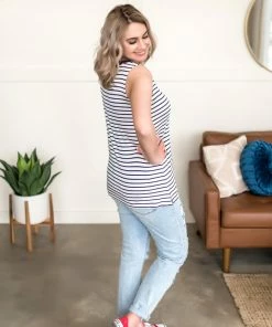 No Ship Drop Ship You're My Lucky Star Sleeveless Top