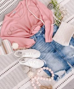 No Ship Drop Ship Thank You Berry Much Long Sleeve Top