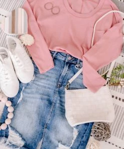 No Ship Drop Ship Thank You Berry Much Long Sleeve Top