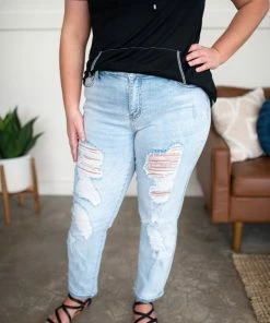 No Ship Drop Ship Blue Jean, Baby Queen Boyfriend Judy Blue's Apparel