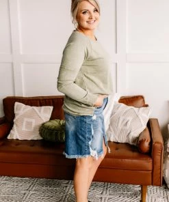 No Ship Drop Ship Apparel Olive To Love You Top