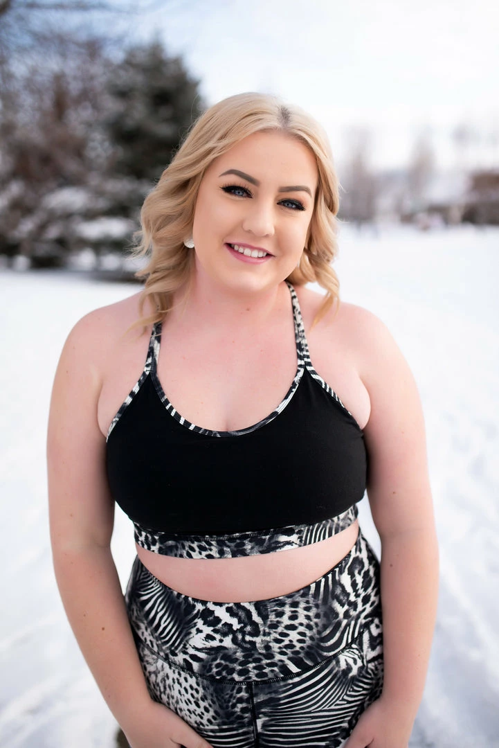 No Ship Drop Ship Strong To The Core In Safari Sports Bra 1 No Ship Drop Ship Strong To The Core In Safari Sports Bra