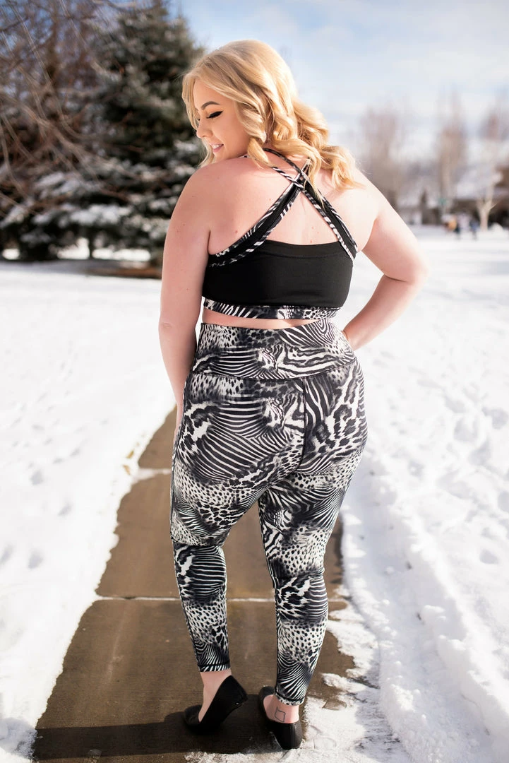 No Ship Drop Ship Strong To The Core Safari Athletic Leggings 5 No Ship Drop Ship Strong To The Core Safari Athletic Leggings