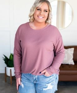 No Ship Drop Ship Never Be Basic Summer Knit In Rose Apparel