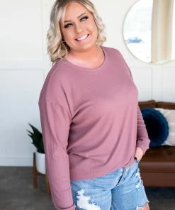 No Ship Drop Ship Never Be Basic Summer Knit In Rose Apparel