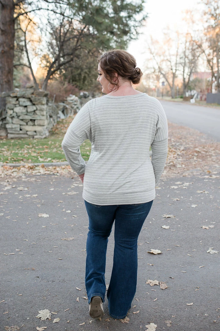 No Ship Drop Ship Skip The Line Top In Iced Gray 5 No Ship Drop Ship Skip The Line Top In Iced Gray