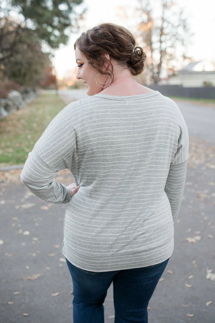 No Ship Drop Ship Skip The Line Top In Iced Gray 3 No Ship Drop Ship Skip The Line Top In Iced Gray