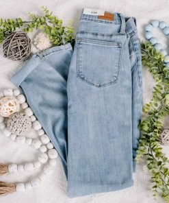 No Ship Drop Ship Step Into The Lightwash Judy Blue Jeggings Apparel