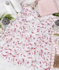 No Ship Drop Ship Everything I Could Dream Of Ivory Floral Blouse (GHG-S) 31 No Ship Drop Ship Everything I Could Dream Of Ivory Floral Blouse (GHG-S)