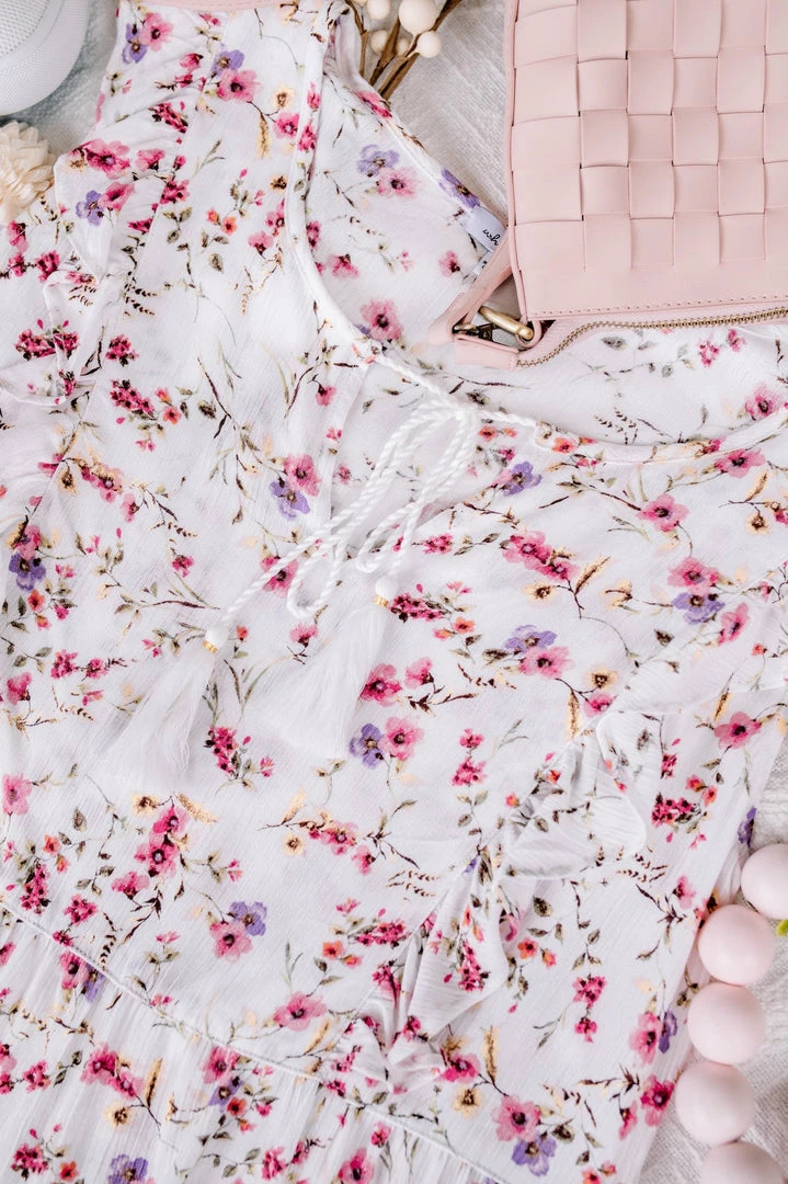 No Ship Drop Ship Everything I Could Dream Of Ivory Floral Blouse (GHG-S) 17 No Ship Drop Ship Everything I Could Dream Of Ivory Floral Blouse (GHG-S)