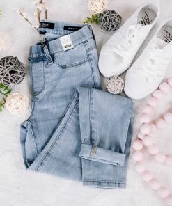 No Ship Drop Ship Step Into The Lightwash Judy Blue Jeggings Apparel