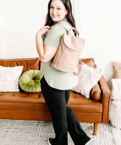 No Ship Drop Ship GHG- Shop Singles Grading On A Curve Top In Sage (GHG-S)