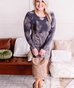 No Ship Drop Ship That's A Cinch Ruched Dress In Unicorn