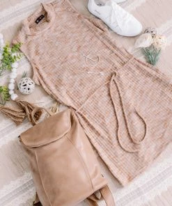 No Ship Drop Ship Say It With Style Mock Neck Top In Caramel (GHG-S) 29 No Ship Drop Ship Say It With Style Mock Neck Top In Caramel (GHG-S)