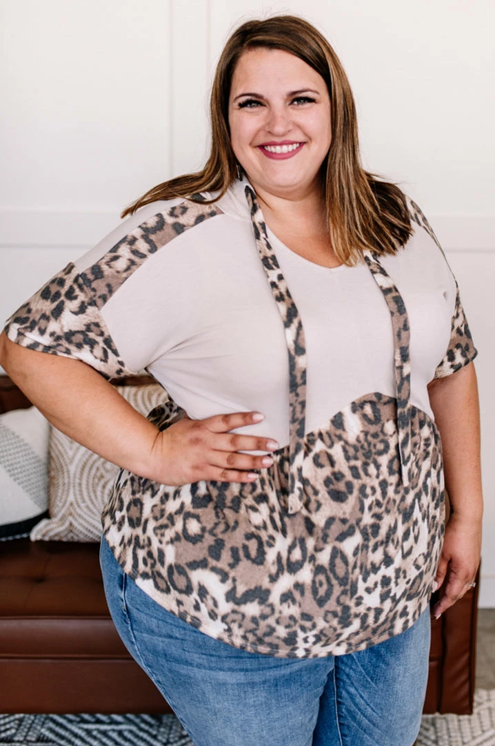 No Ship Drop Ship Got The World On A String Leopard Hooded Top Apparel 1 No Ship Drop Ship Got The World On A String Leopard Hooded Top Apparel