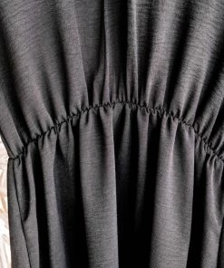 No Ship Drop Ship After Midnight Black Gabby Style Dress (GHG-S)