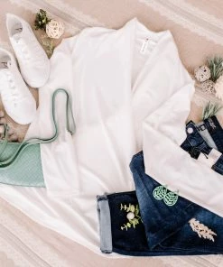 No Ship Drop Ship Apparel Wrap It Up, I'll Take It, White Top