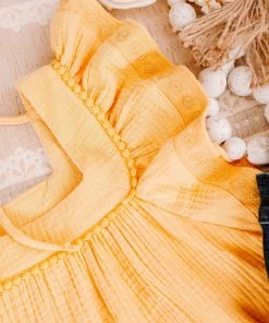 No Ship Drop Ship Happy Little Thing In Summer Time Yellow (GHG-S)