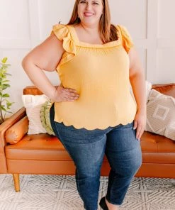 No Ship Drop Ship Happy Little Thing In Summer Time Yellow (GHG-S)