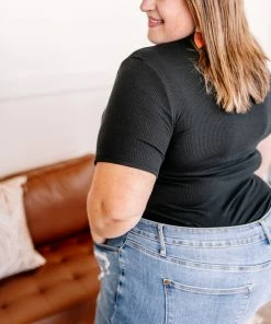 No Ship Drop Ship Apparel The Have It All Bodysuit In Black